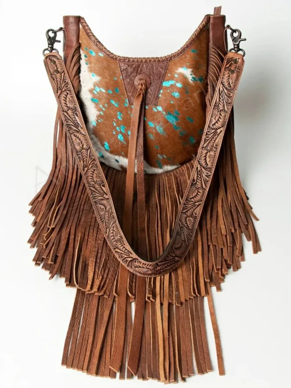 American Darling Desert Bloom Fringe Crossbody - Picture 2 of 7